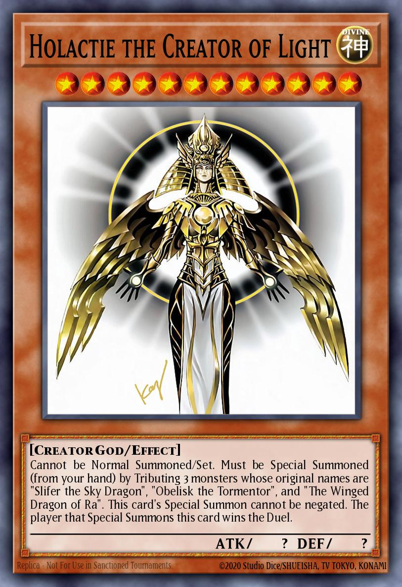 Holactie the Creator of Light - Yu-Gi-Oh! Card Database - YGOPRODeck