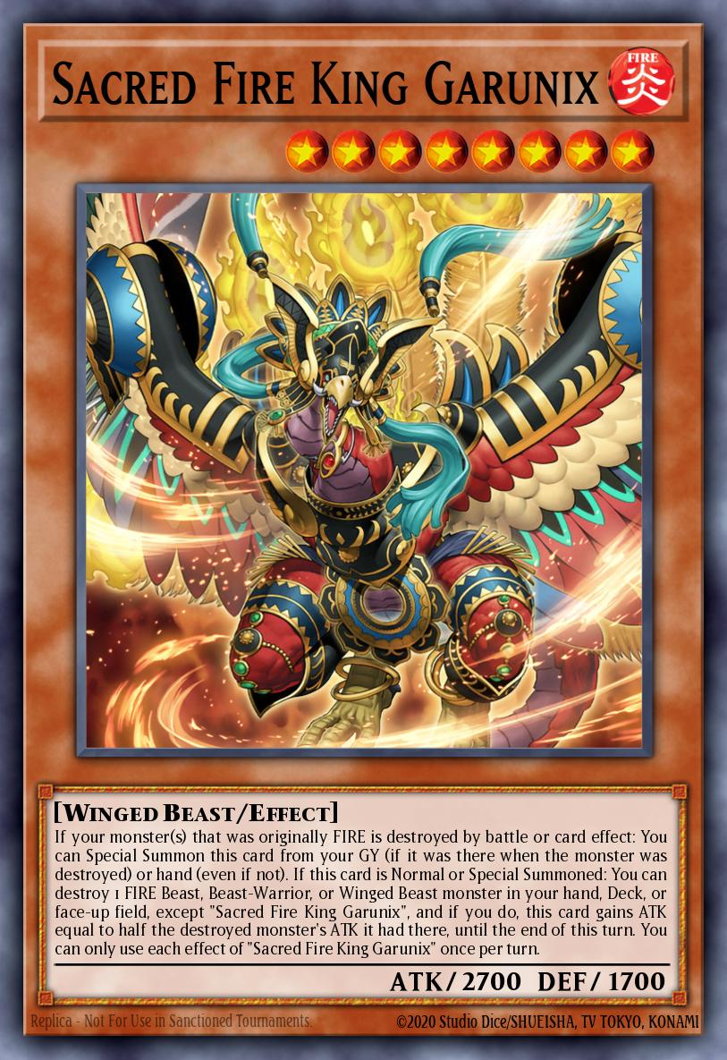 YGOPRO】HORUS FLAME DECK AUGUST 2021 