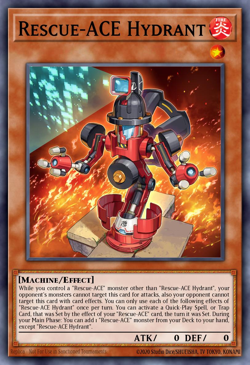 Rescue-ACE Hydrant - Yu-Gi-Oh! Card Database - YGOPRODeck