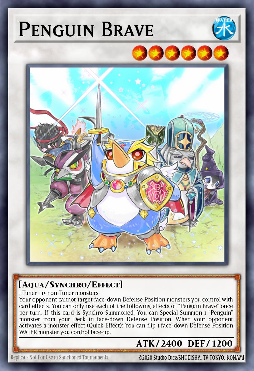 deck Penguin , Penguin Heroes - YGOPRODeck