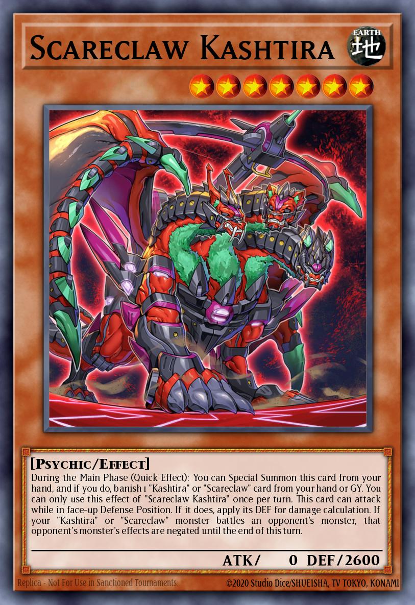 Scareclaw Kashtira - Yu-Gi-Oh! Card Database - YGOPRODeck