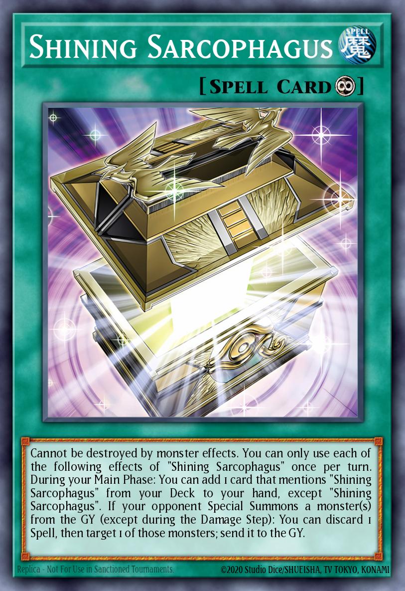 Gold Sarcophagus of Light YuGiOh! Card Database YGOPRODeck