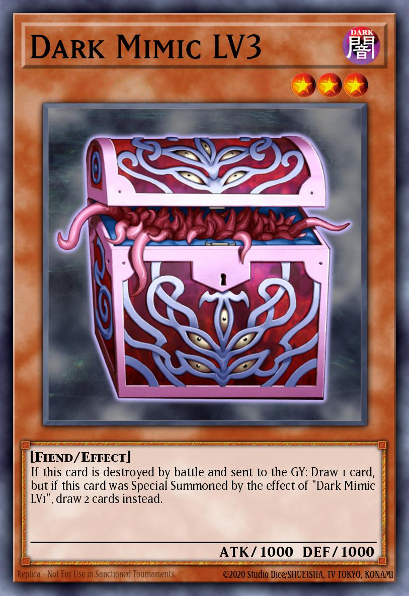 Dark Mimic LV3 - Yu-Gi-Oh! Card Database - YGOPRODeck