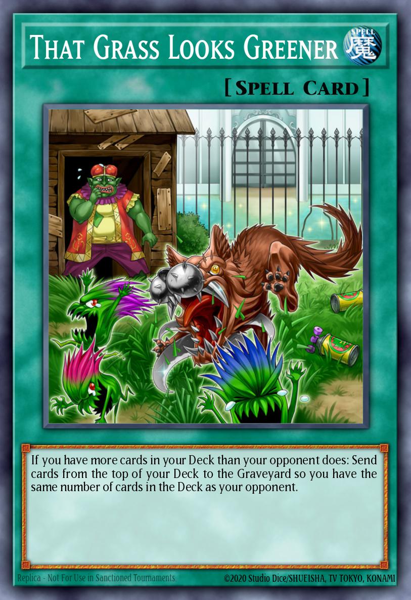 That Grass Looks Greener - Yu-Gi-Oh! Card Database - YGOPRODeck