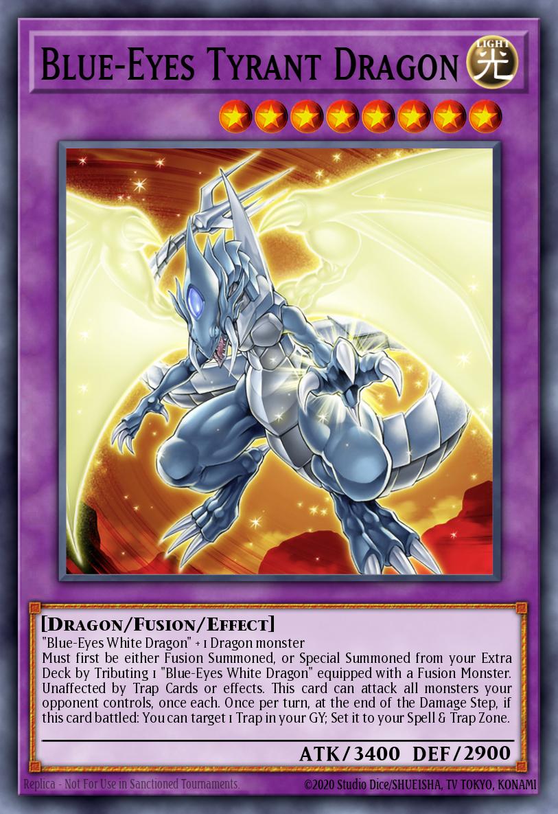 Blue-Eyes Tyrant Dragon