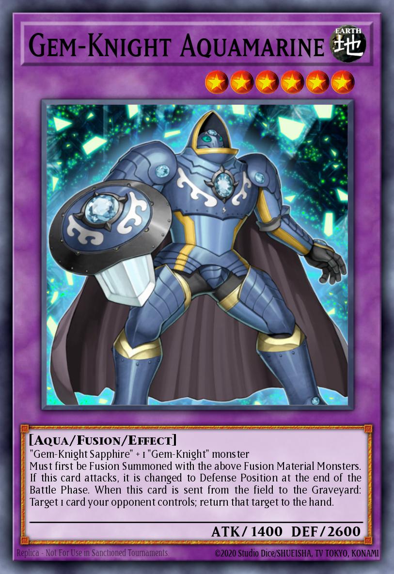 Gem-Knight Aquamarine