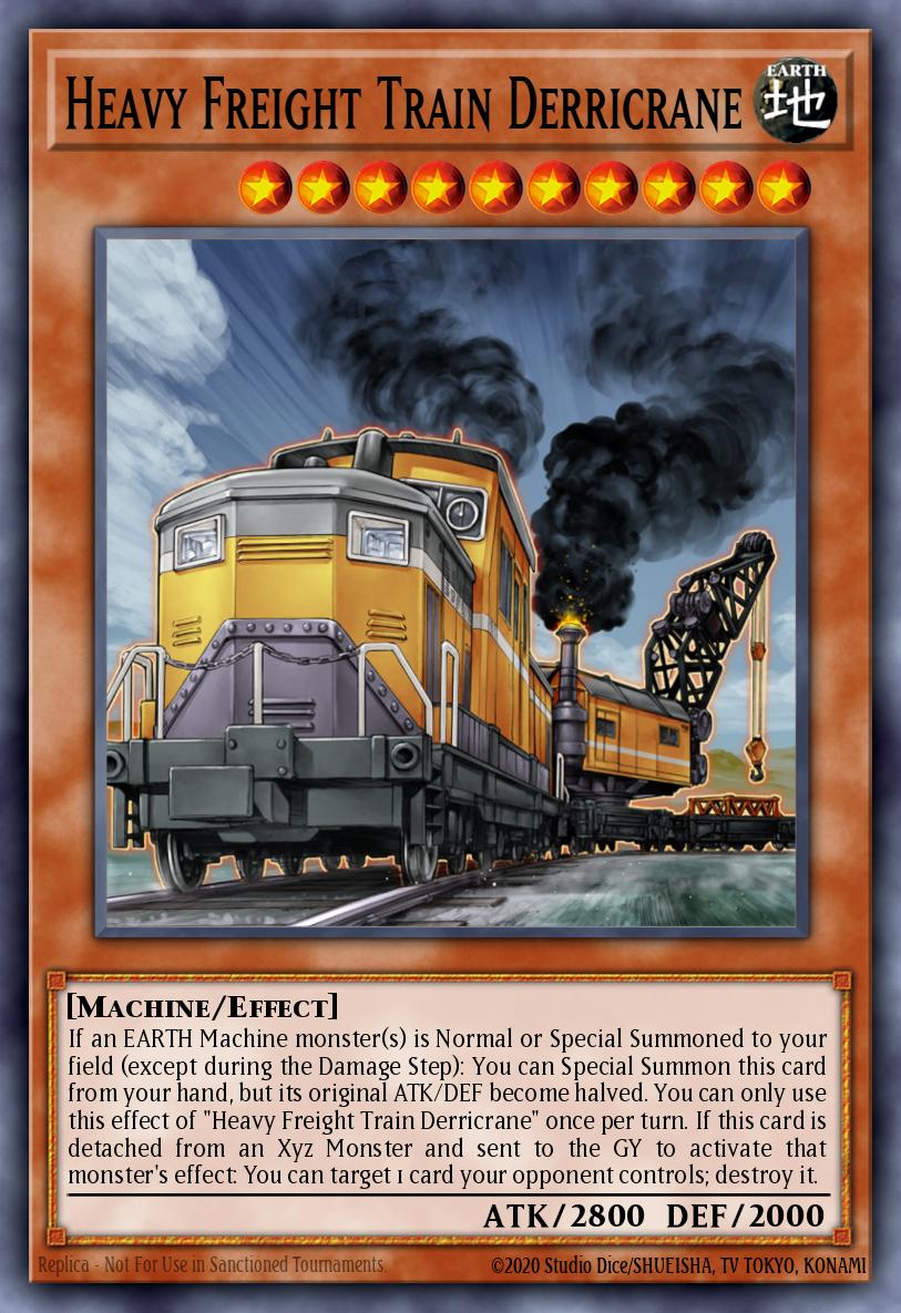 Heavy Freight Train Derricrane