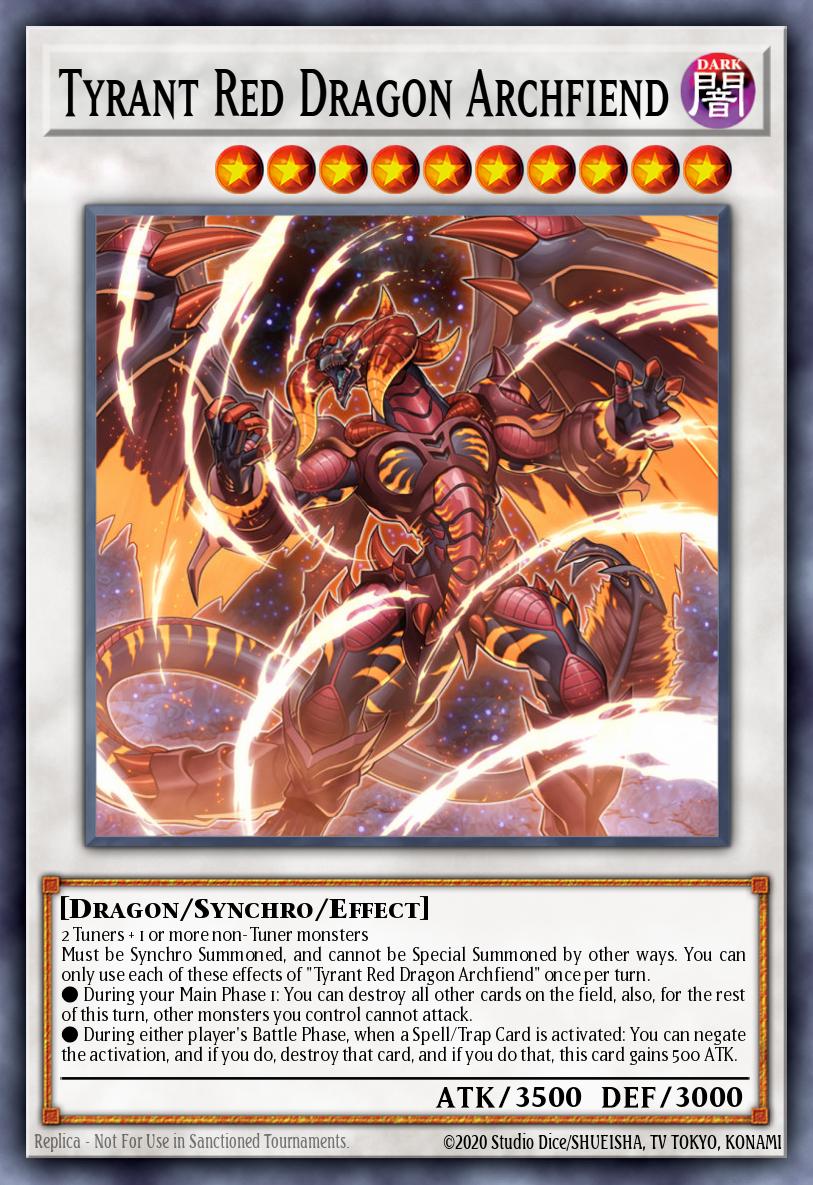 Tyrant Archfiend - Card Database - YGOPRODeck