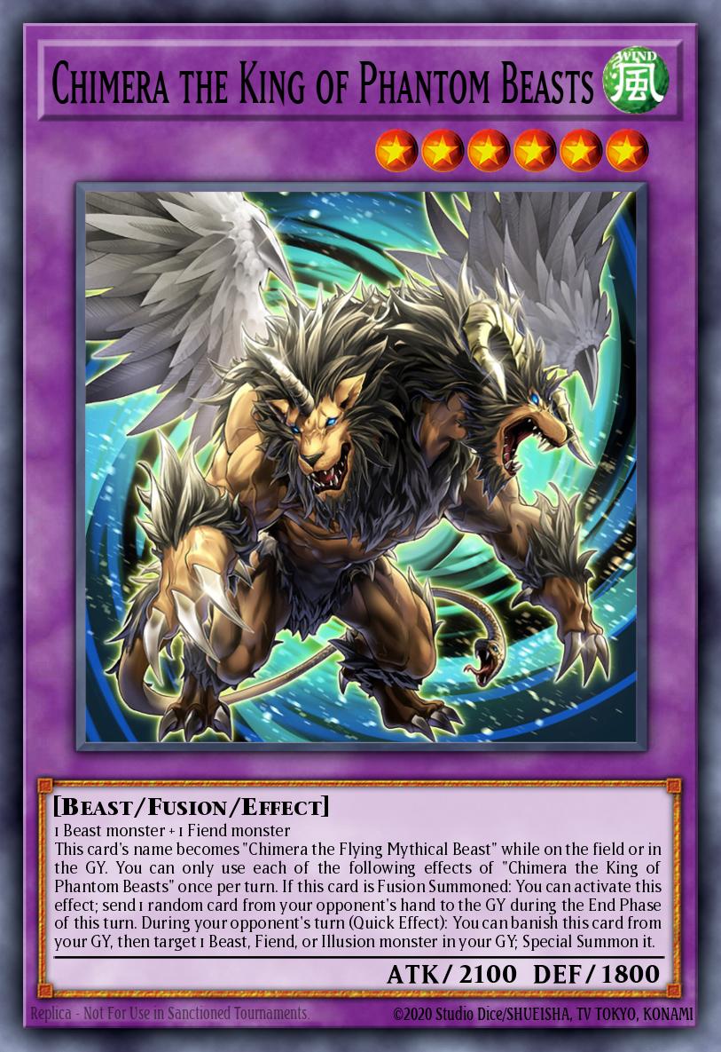 Chimera the King of Phantom Beasts - Yu-Gi-Oh! Card Database