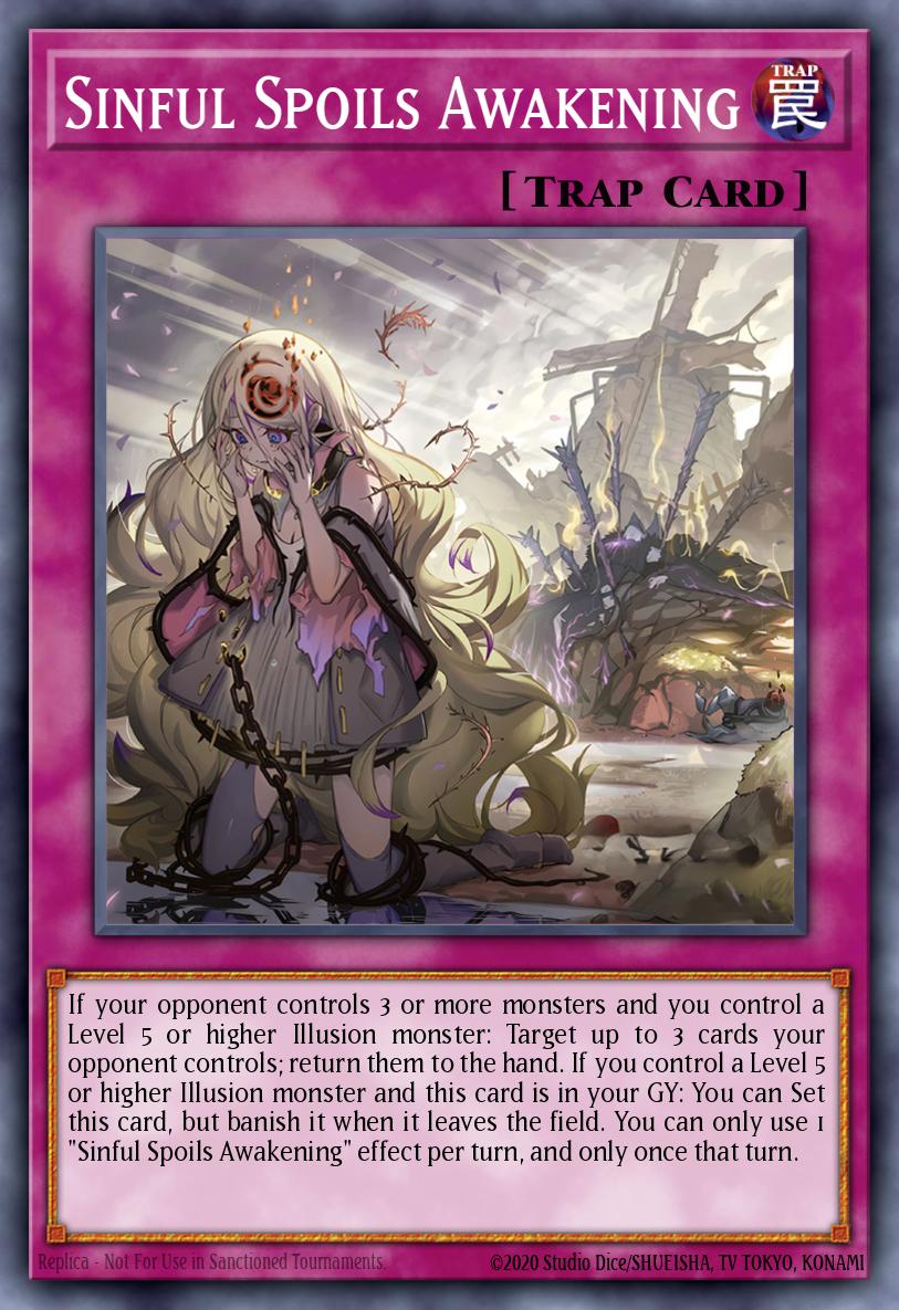 Sinful Spoils Awakening - Yu-Gi-Oh! Card Database - YGOPRODeck