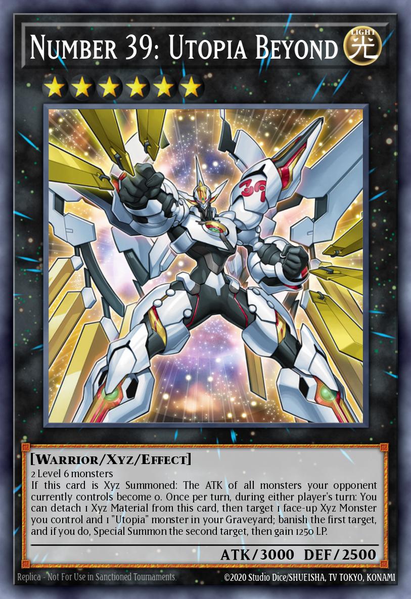 Number 39: Utopia Beyond - Yu-Gi-Oh! Card Database - YGOPRODeck