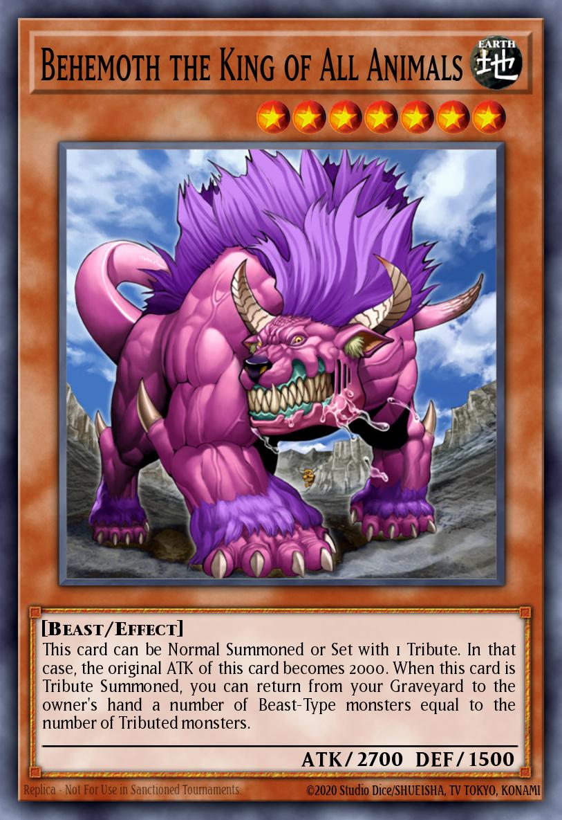 Beast deck,[PHHY] Fierce Tiger Menghu,Behemoth the King of All Animals