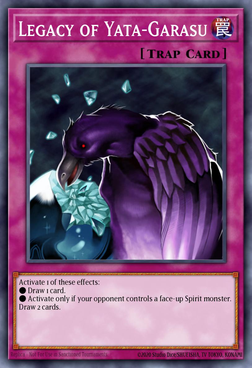 Legacy of YataGarasu YuGiOh! Card Database YGOPRODeck