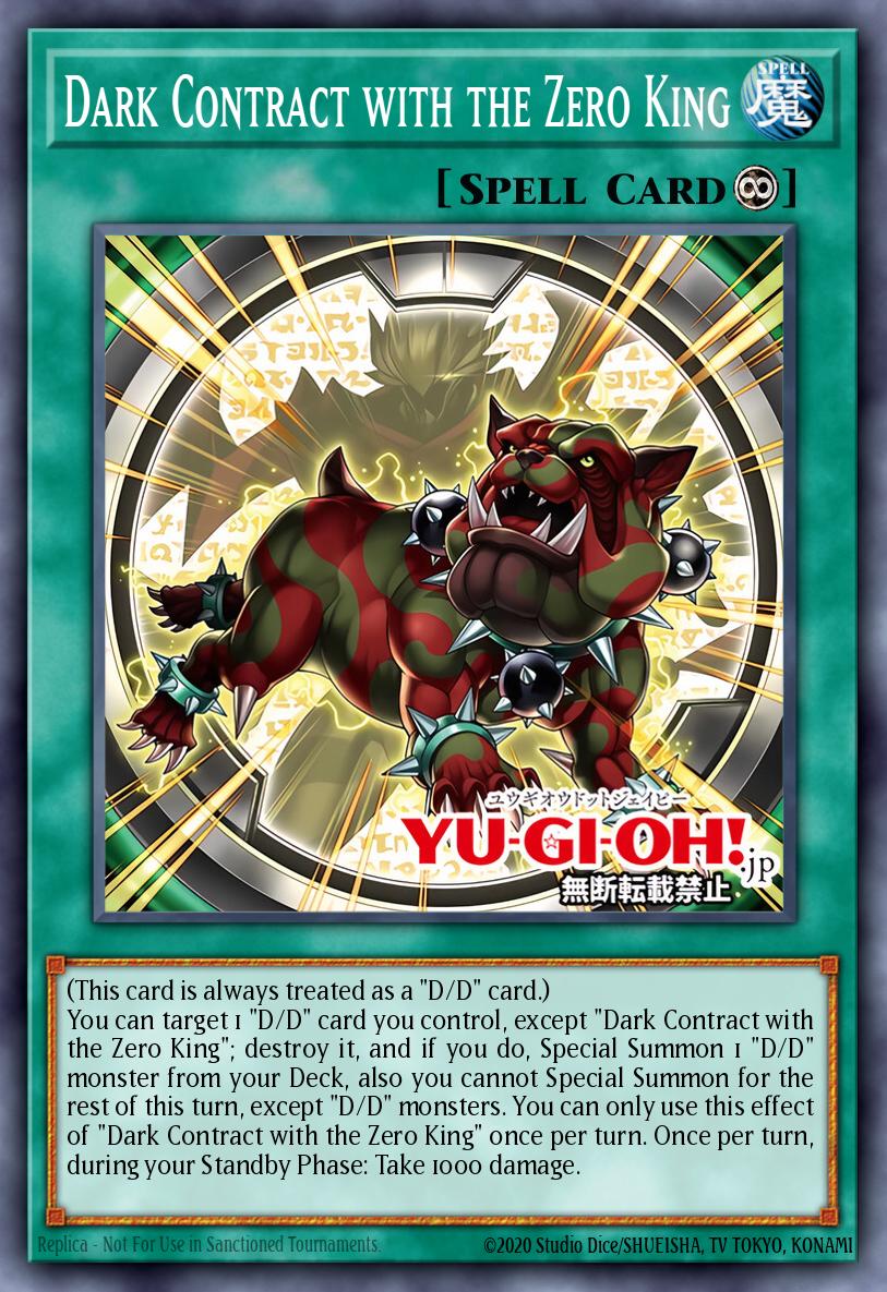 Dark Contract with the Zero King