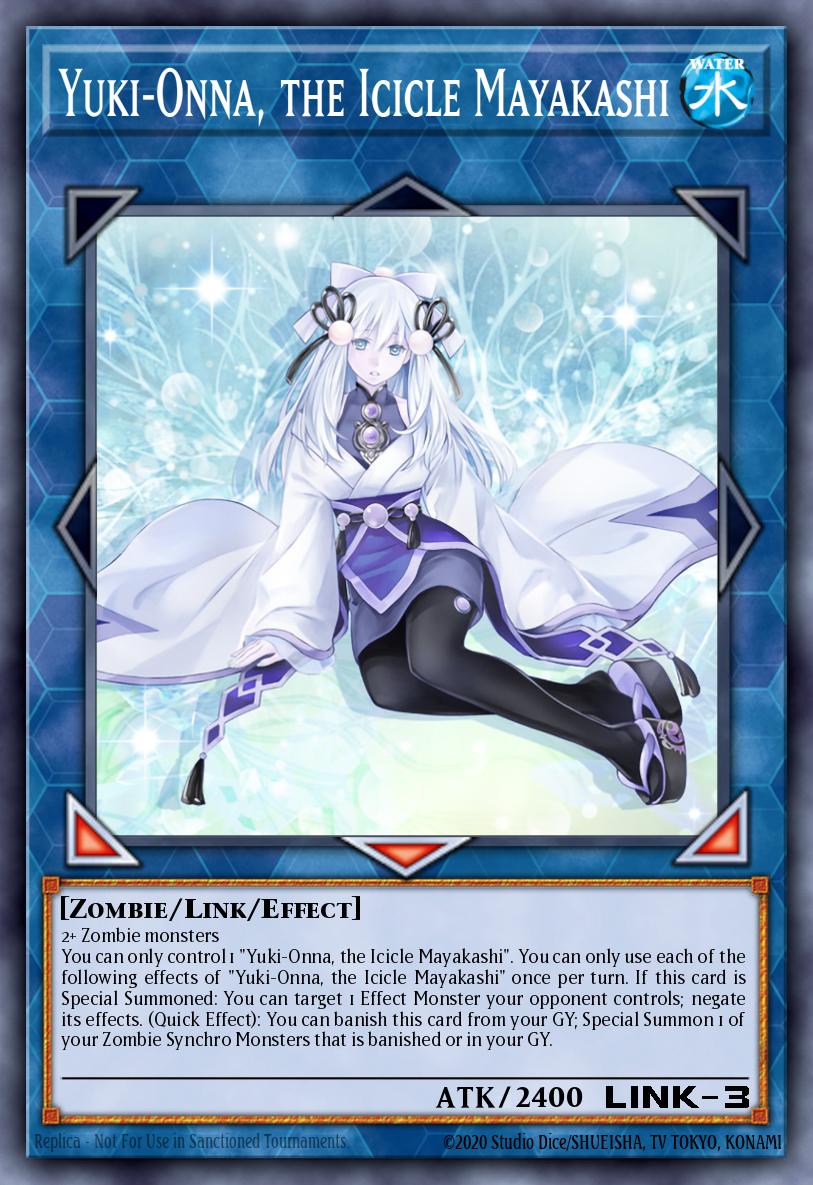 Yuki-Onna, the Icicle Mayakashi