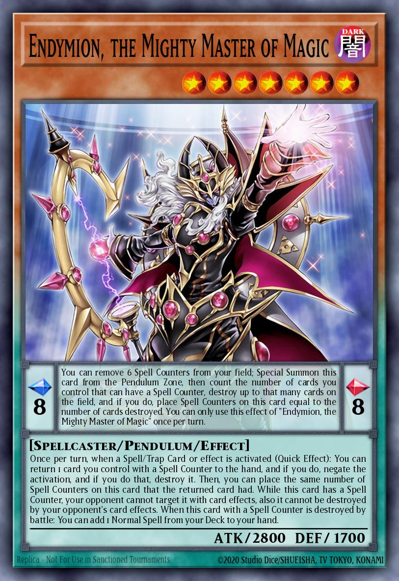 Endymion, the Mighty Master of Magic - Yu-Gi-Oh! Card Database - YGOPRODeck
