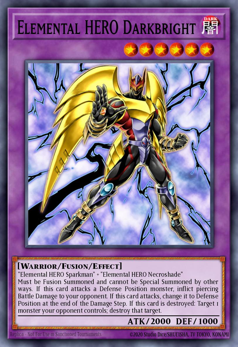 yugi oh elemental hero fusion