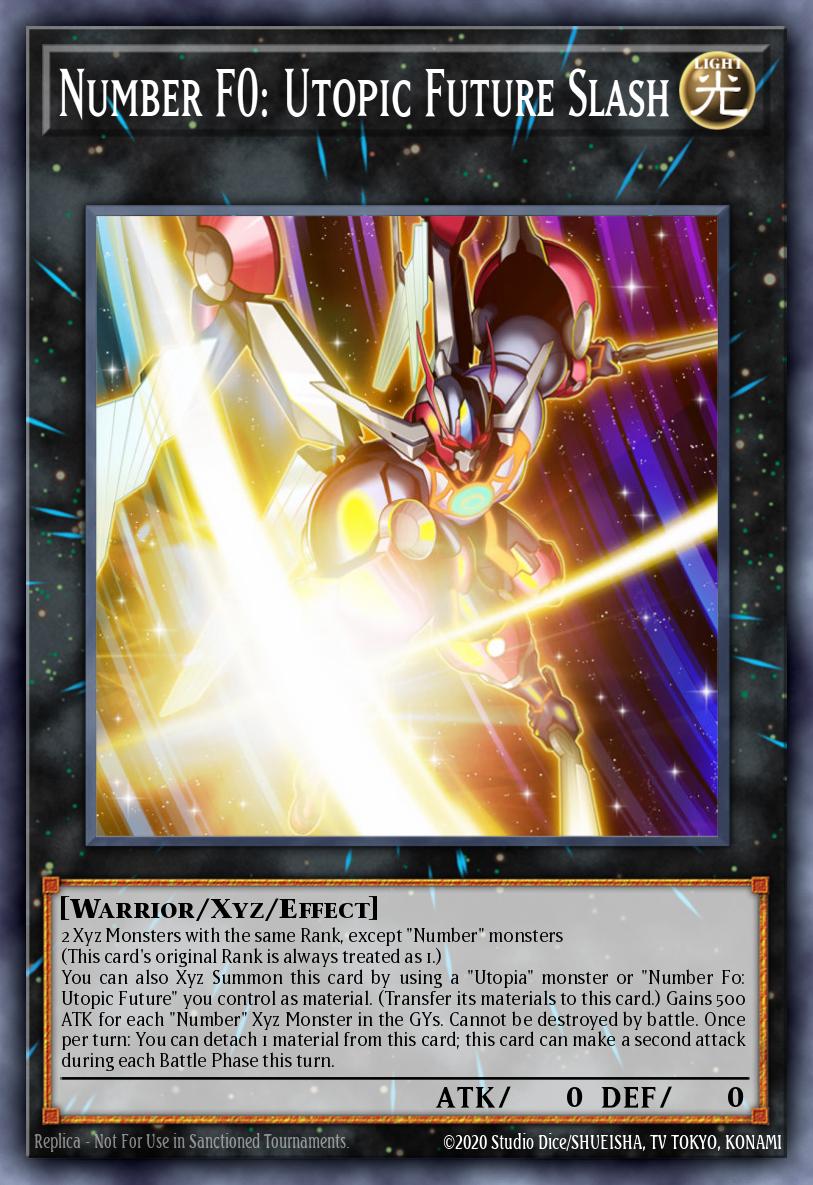 Number F0: Utopic Future Slash - Yu-Gi-Oh! Card Database - YGOPRODeck