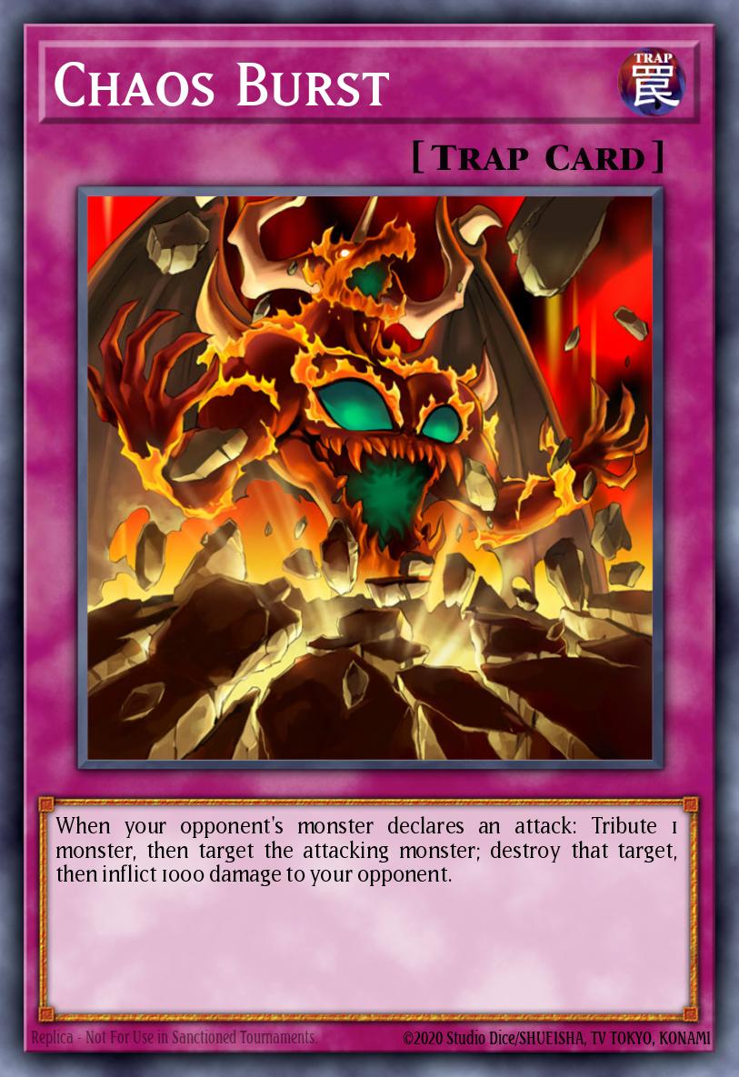 Chaos Burst - Yu-Gi-Oh! Card Database - YGOPRODeck