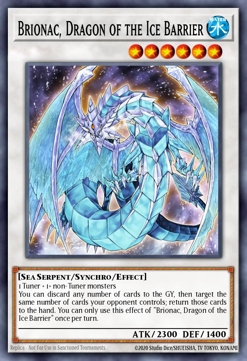 Brionac, Dragon of the Ice Barrier - Yu-Gi-Oh! Card Database - YGOPRODeck