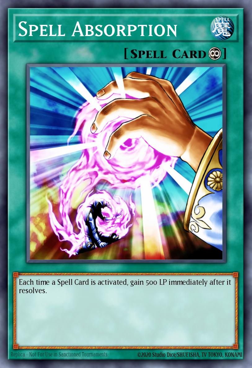 Spell Absorption - Yu-Gi-Oh! Card Database - YGOPRODeck