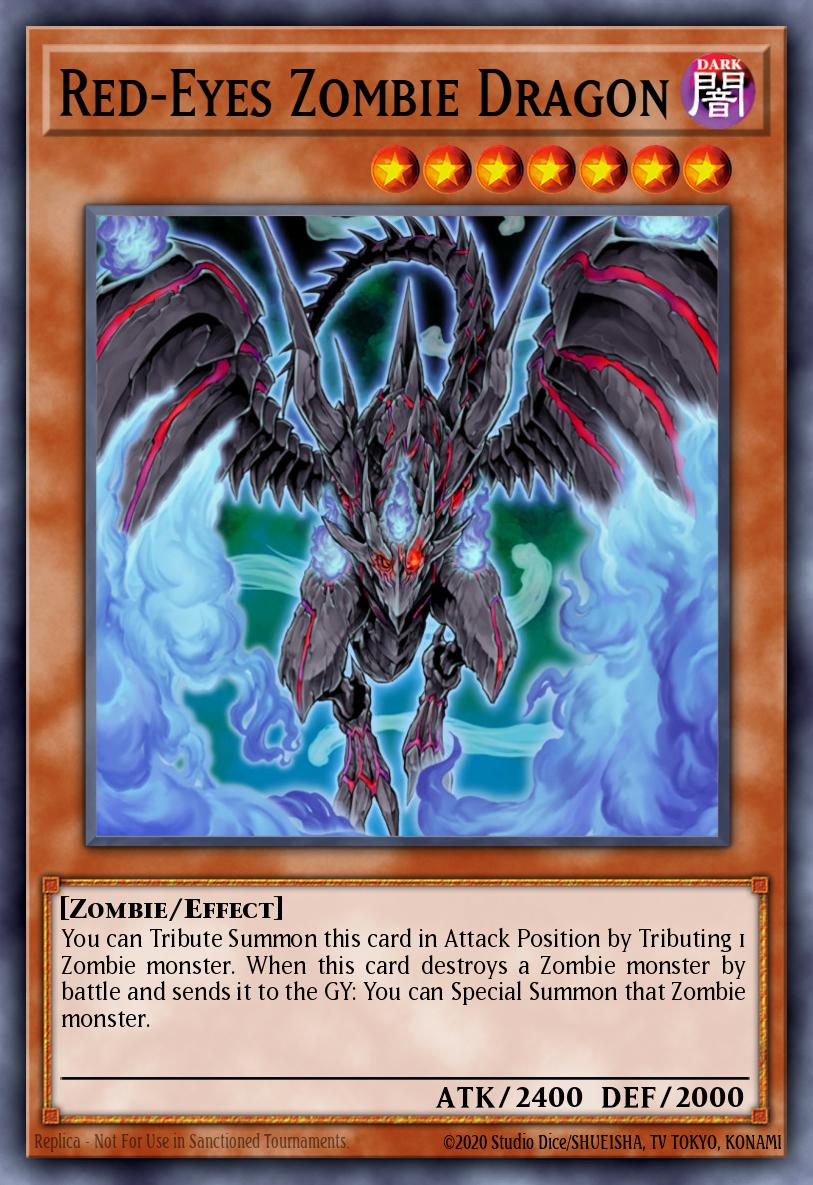 Red-Eyes Zombie Dragon