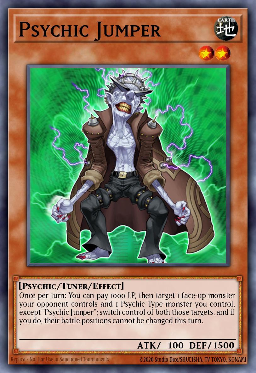 Psychic Jumper - Yu-Gi-Oh! Card Database - YGOPRODeck