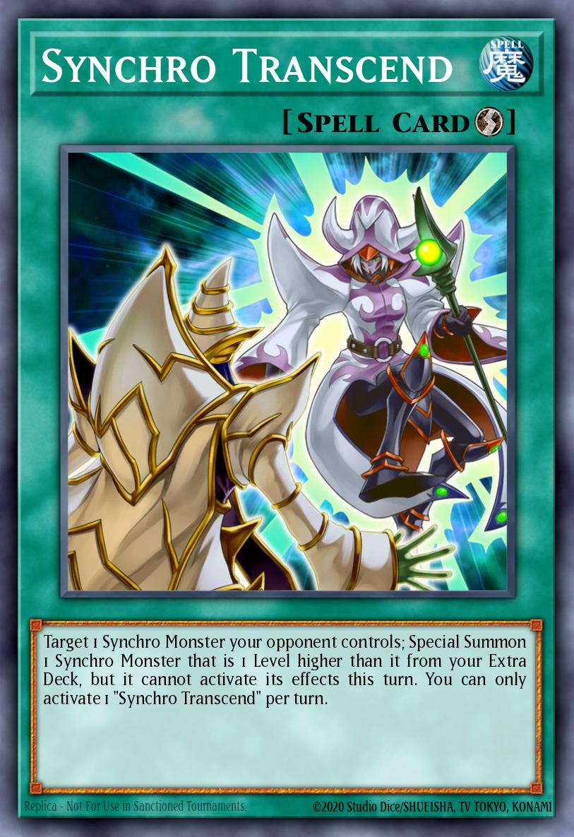 Synchro Transcend - Yu-Gi-Oh! Card Database - YGOPRODeck