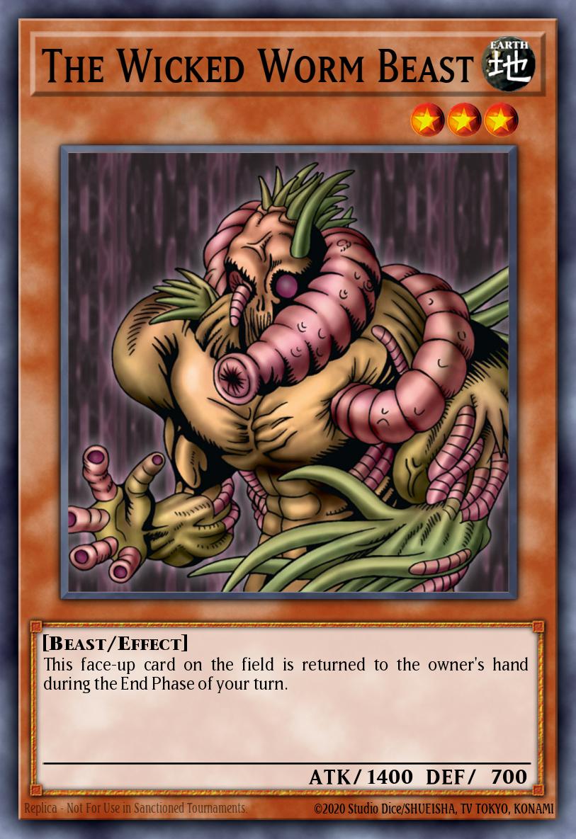 The Wicked Worm Beast - Yu-Gi-Oh! Card Database - YGOPRODeck