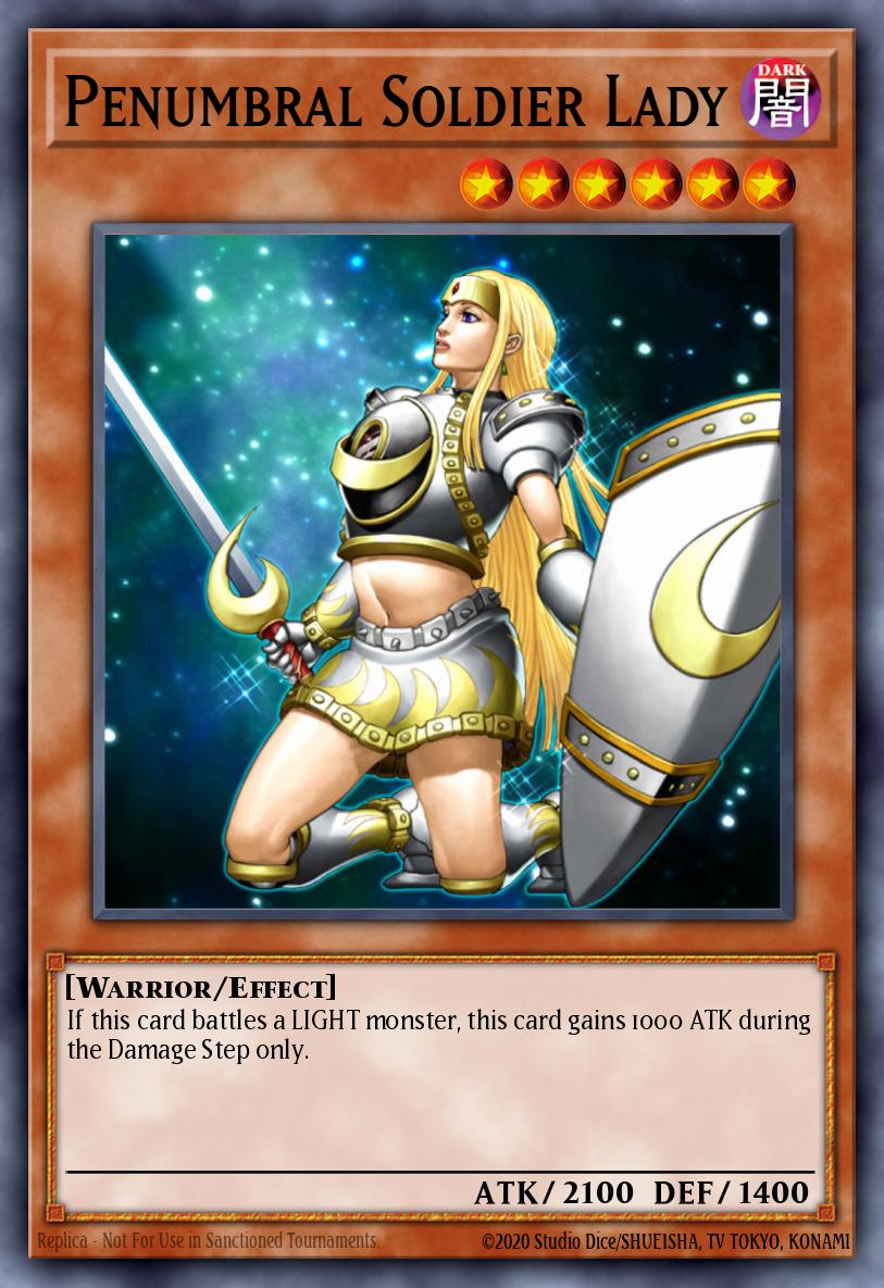 Penumbral Soldier Lady - Yu-Gi-Oh! Card Database - YGOPRODeck