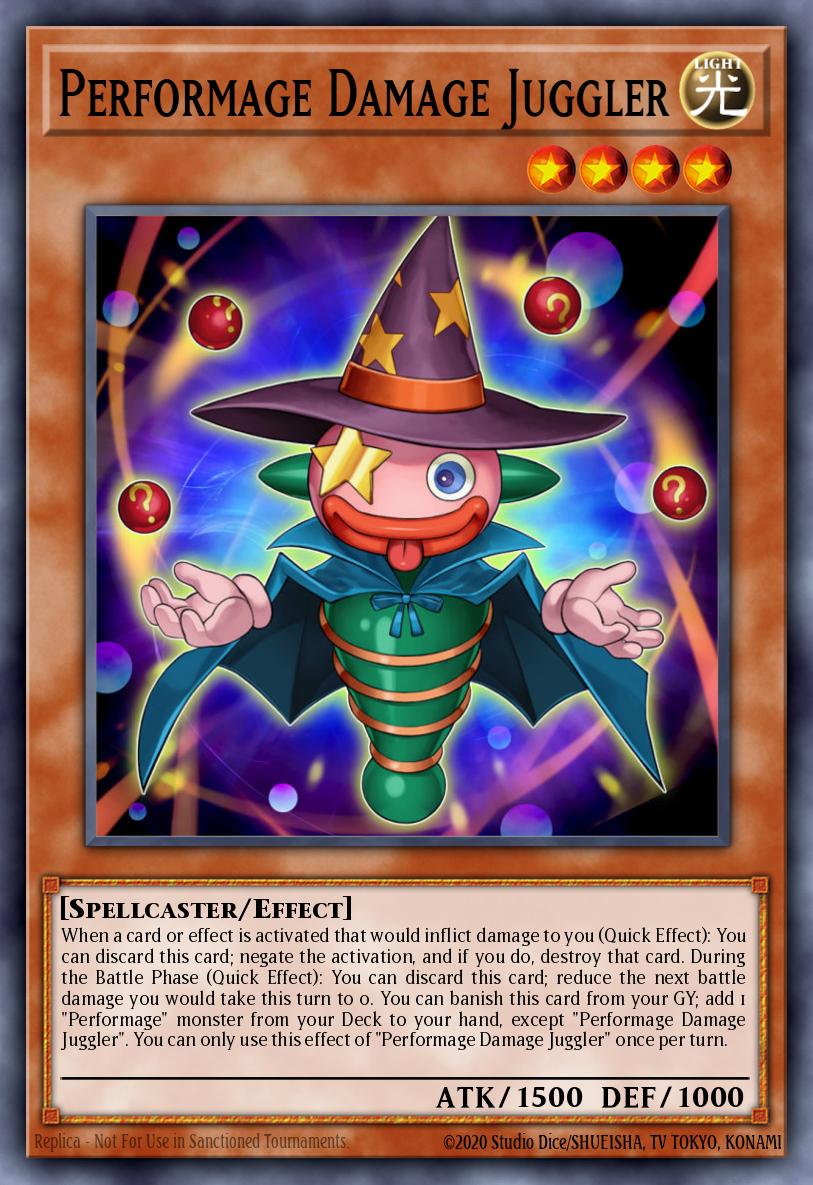 Performage Damage Juggler - Yu-Gi-Oh! Card Database - YGOPRODeck