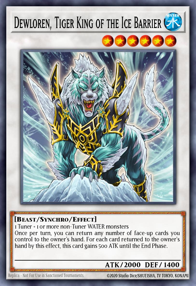 Dewloren, Tiger King of the Ice Barrier