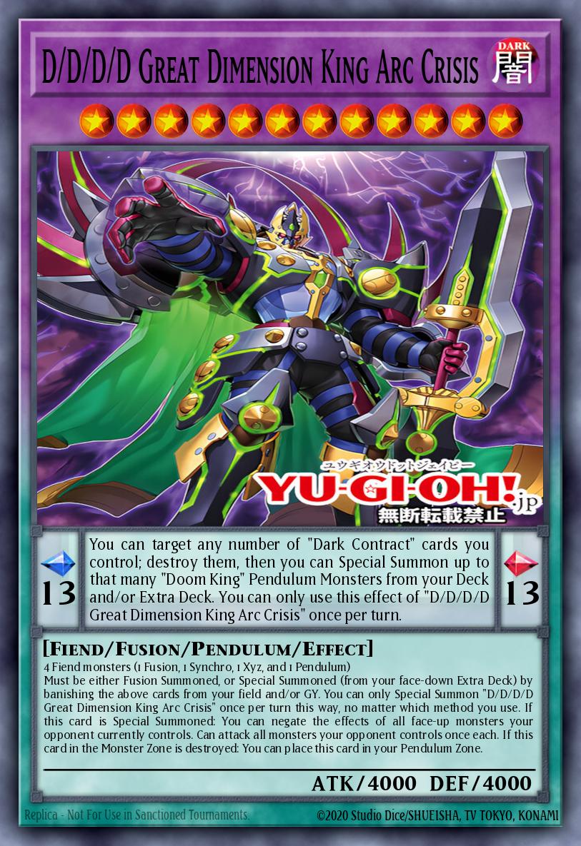D/D/D/D Great Dimension King Arc Crisis