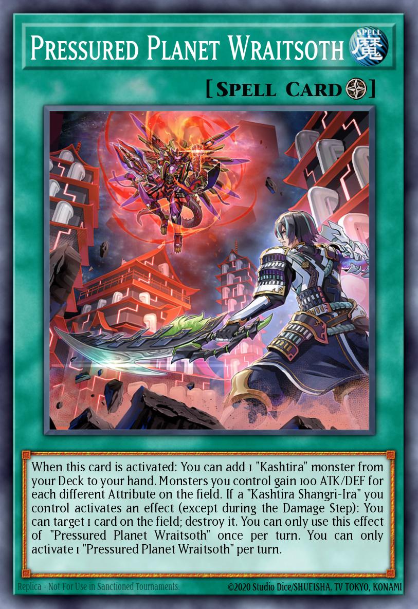 Pressured Wraitsoth YuGiOh! Card Database YGOPRODeck