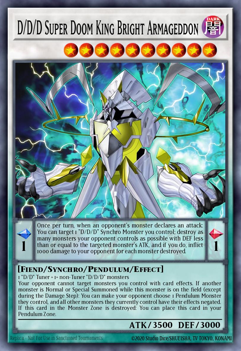 D/D/D Super Doom King Bright Armageddon - Yu-Gi-Oh! Card Database -  YGOPRODeck