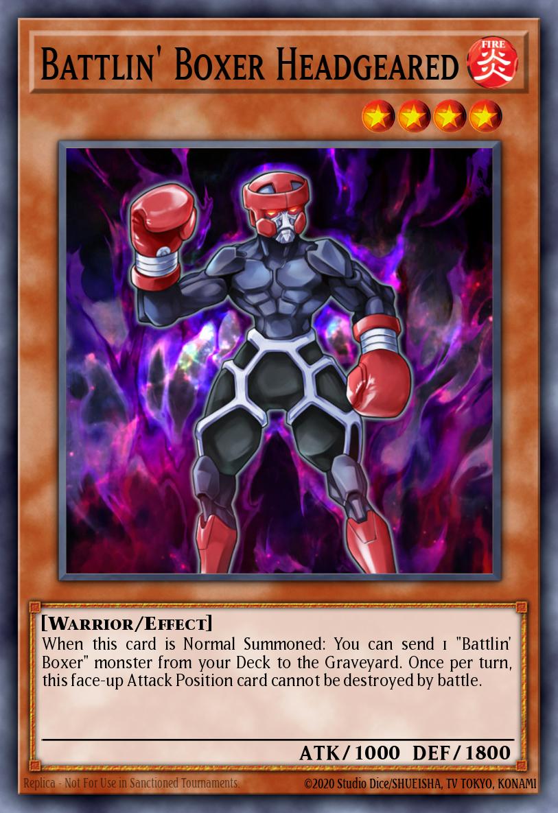 Battlin' Boxer Headgeared YuGiOh! Card Database YGOPRODeck