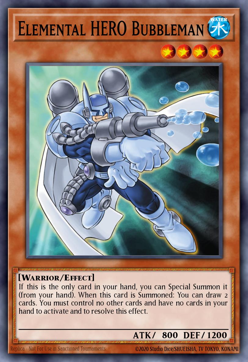 Elemental Hero Bubbleman Yu Gi Oh Card Database Ygoprodeck 7777