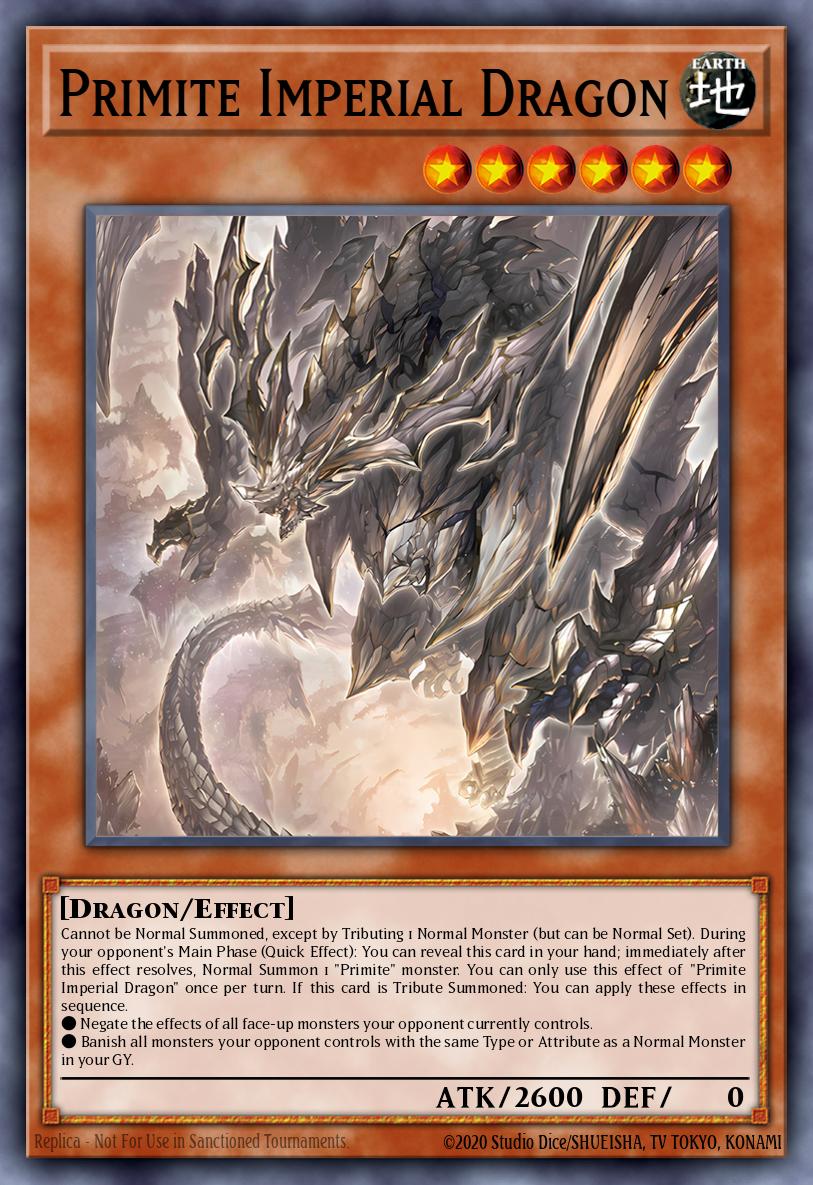 Imperial Dragon the Primoredial Dragon - Yu-Gi-Oh! Card Database ...