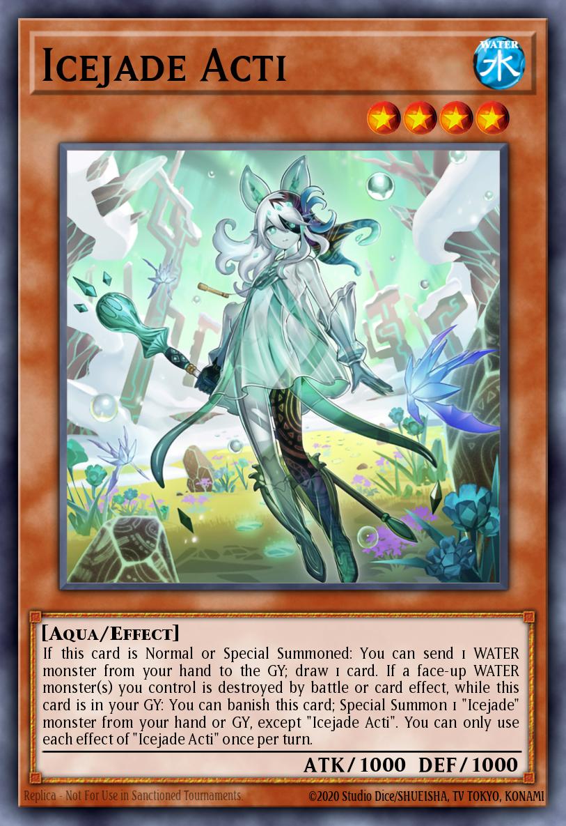 Icejade Acti Cách sở hữu lá bài YuGiOh! Việt Nam YGO Việt Nam