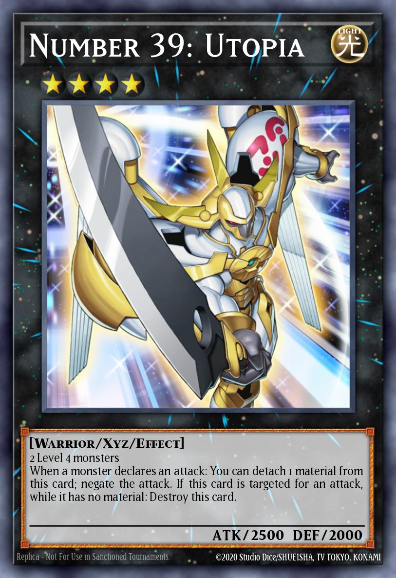 Number 39: Utopia - Yu-Gi-Oh! Card Database - YGOPRODeck