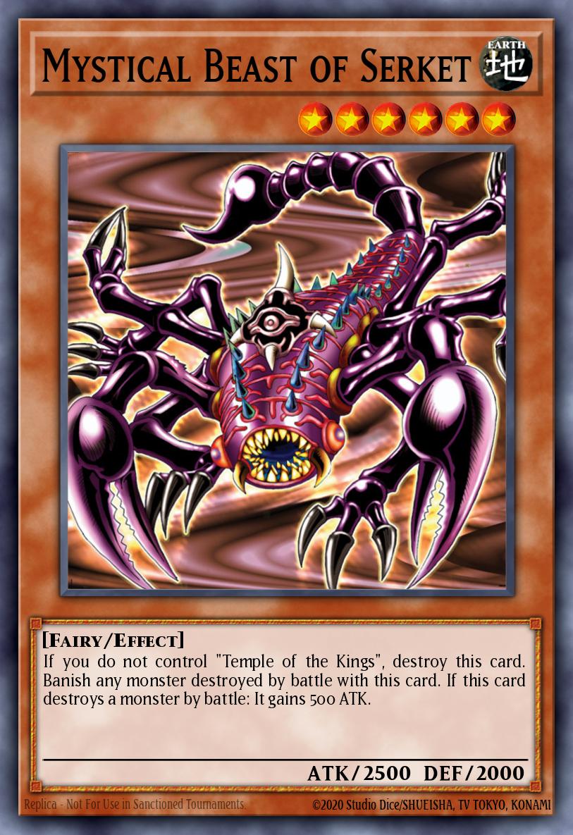 Mystical Beast of Serket - Yu-Gi-Oh! Card Database - YGOPRODeck