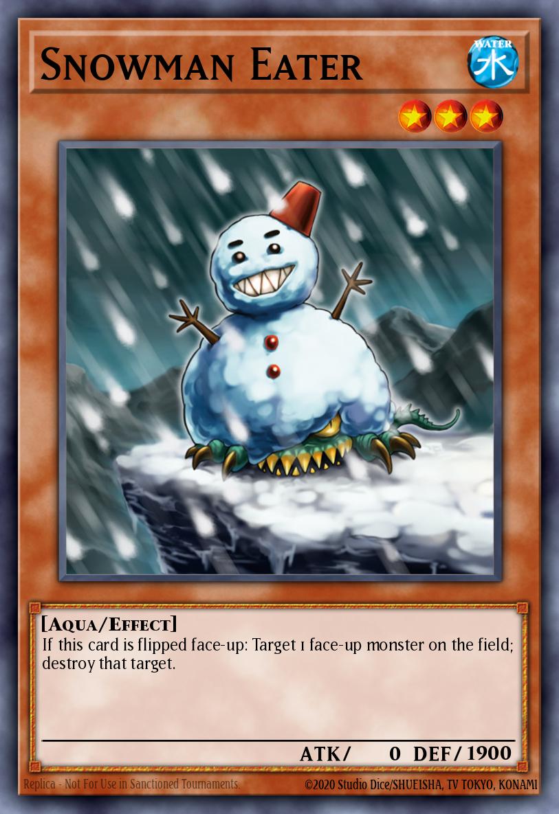 Snowman Eater - Yu-Gi-Oh! Card Database - YGOPRODeck