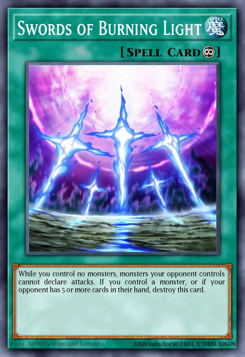 Swords of Burning Light - Yu-Gi-Oh! Card Database - YGOPRODeck