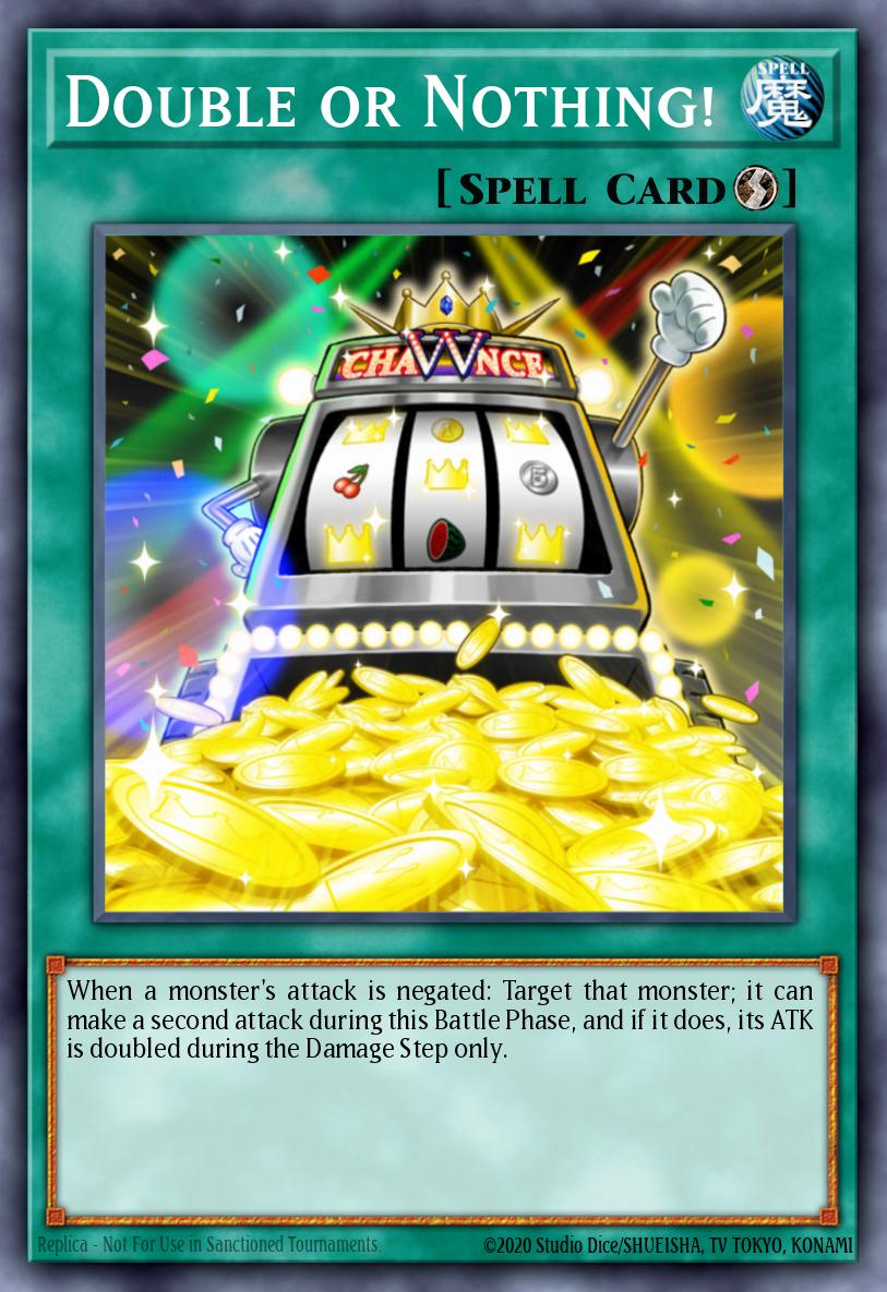 Double or Nothing! YuGiOh! Card Database YGOPRODeck