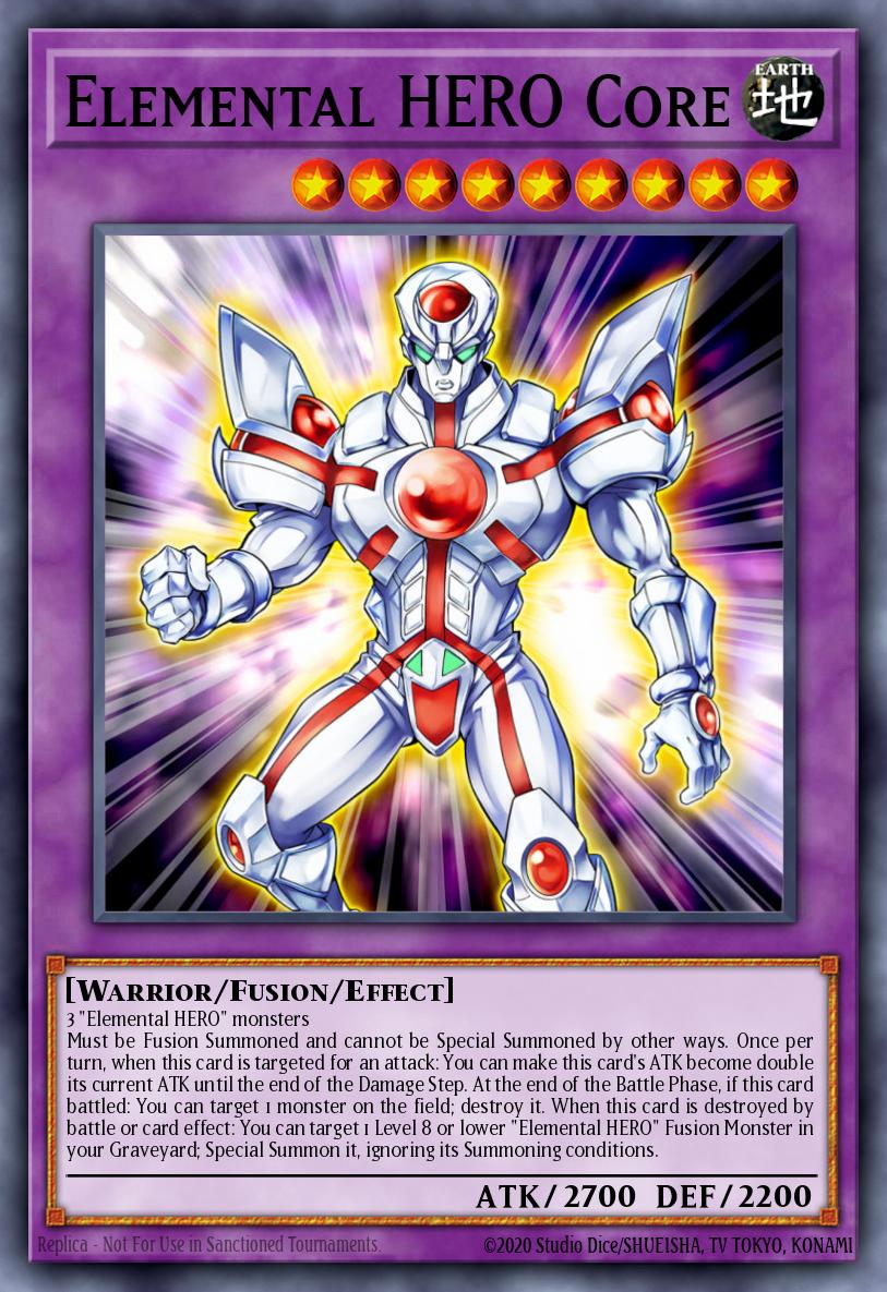 Elemental HERO Core YuGiOh! Card Database YGOPRODeck