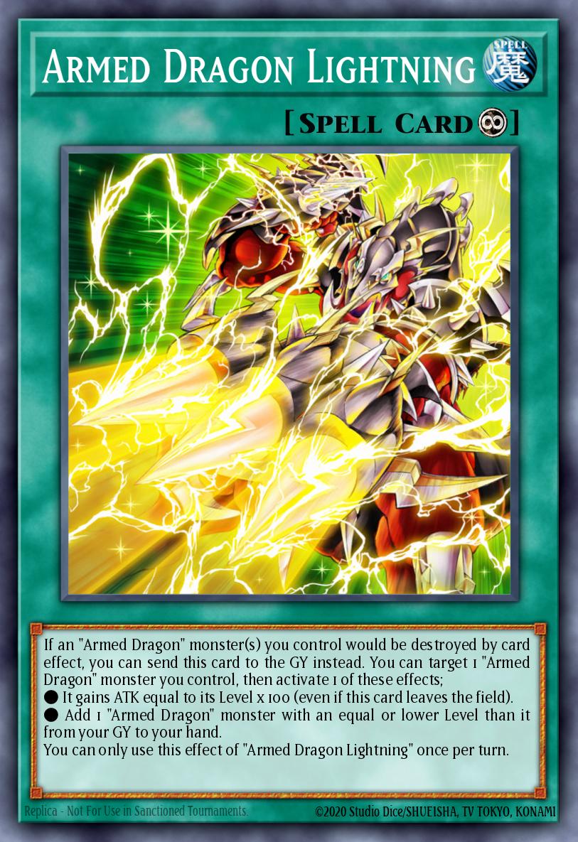 Yugioh Armed Dragon Thunder Deck LV10 LV7 LV5 Pile White 