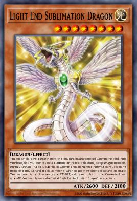 Card: Light End Sublimation Dragon