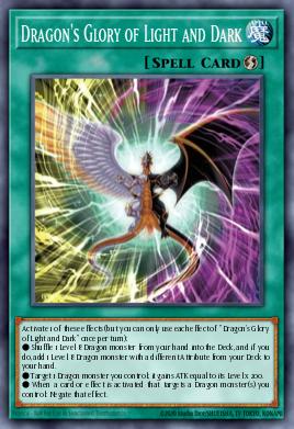 Card: Dragon's Glory of Light and Dark