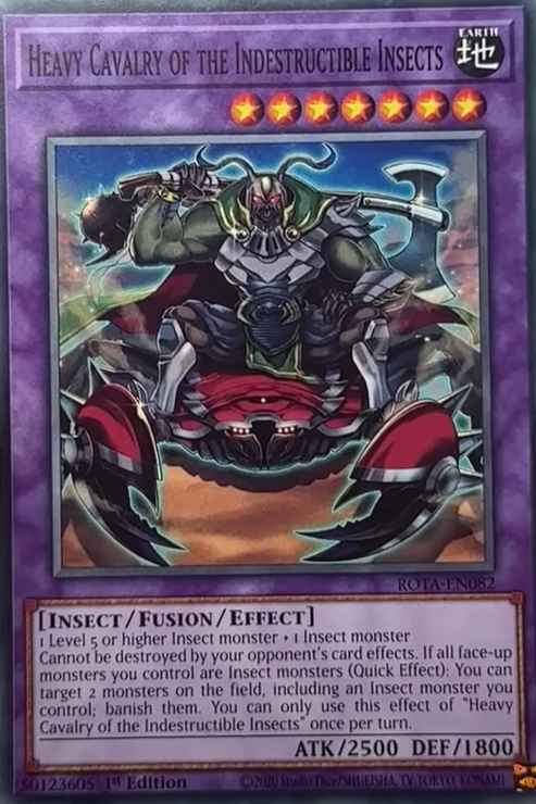 Card: Heavy Cavalry of the Indestructible Insects