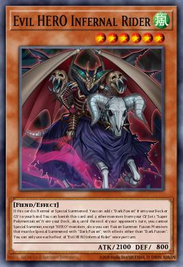 Card: Evil HERO Infernal Rider